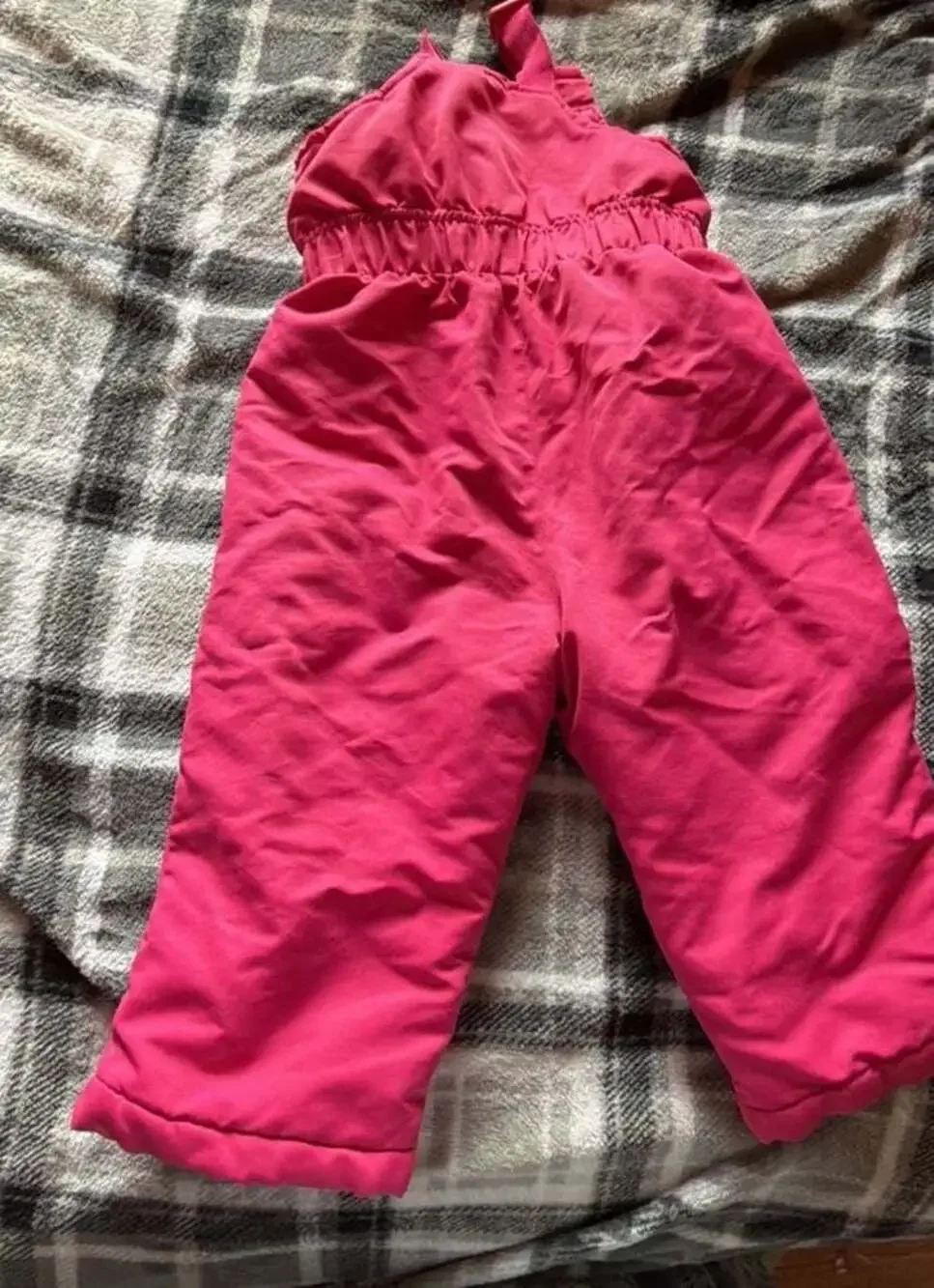 Healthtex Pink Winter Snow Bib Overalls Size 2T